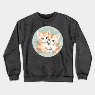 Kitty Hugs Crewneck Sweatshirt